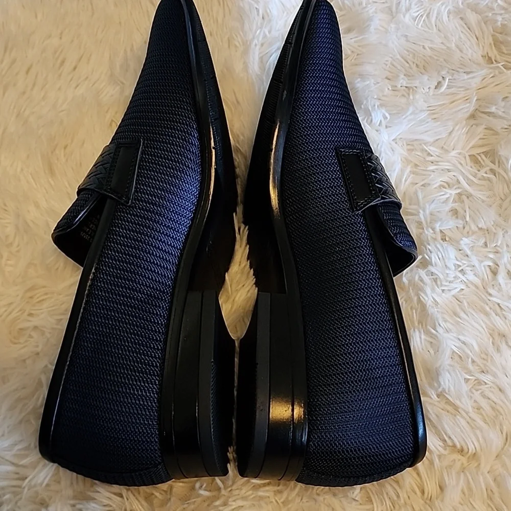 Stacy Adams Men's Dark Blue Loafers Shoes Brand New No Tag
